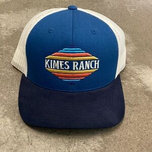Kimes Ranch Vibrant Blue and White Cap